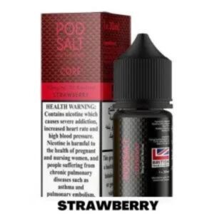 POD SALT 30ML SALTNIC BEST E-LIQUID IN UAE strawberry