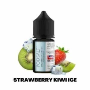 POD SALT 30ML SALTNIC BEST E-LIQUID IN UAE strawberry kiwi ice