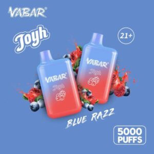 VABAR JOYH 5000 PUFFS BEST DISPOSABLE IN UAE BLUE RAZZ