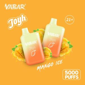 VABAR JOYH 5000 PUFFS BEST DISPOSABLE IN UAE MANGO ICE