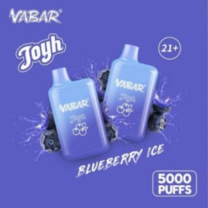 VABAR JOYH 5000 PUFFS BEST DISPOSABLE IN UAE BLUEBERRY ICE