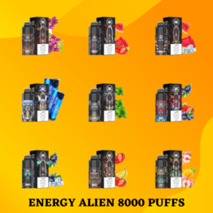 ENERGY ALIEN 8000 PUFFS BEST DISPOSABLE UAE