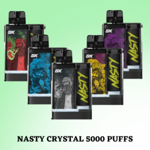 NASTY CRYSTAL 5000 PUFFS BEST DISPOSABLE IN UAE