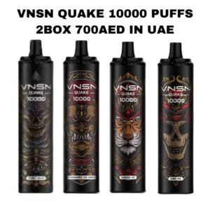 VNSN QUAKE 10000 PUFFS 2BOX 700AED IN UAE