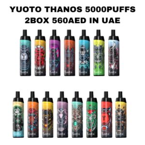 YUOTO THANOS 5000PUFFS 2BOX 560AED IN DUBAI UAE
