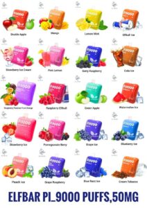 ELF BAR PI9000 PUFFS BEST DISPOSABLE VAPE IN UAE