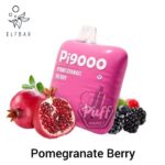 ELF BAR PI9000 PUFFS BEST DISPOSABLE VAPE IN UAE POMEGRANATE BERRY