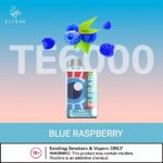 ELFBAR TE6000 PUFFS BEST DISPOSABLE VAPE IN UAE blue raspberry