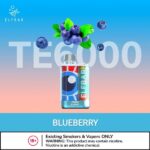 ELFBAR TE6000 PUFFS BEST DISPOSABLE VAPE IN UAE blueberry
