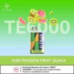 ELFBAR TE6000 PUFFS BEST DISPOSABLE VAPE IN UAE kiwi passion fruit guava