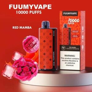 FUUMY VAPE 10000 PUFFS DISPOSABLE VAPE IN UAE RED MAMBA