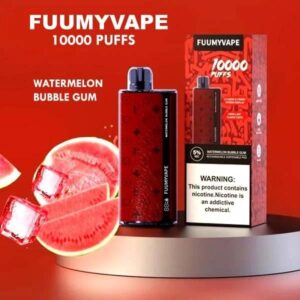 FUUMY VAPE 10000 PUFFS DISPOSABLE VAPE IN UAE WATERMELON BUBBLE GUM