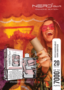 NERD BAR DIAMOND 7000 PUFFS DISPOSABLE IN UAE
