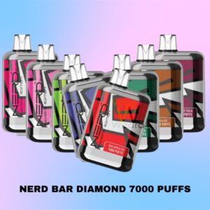 NERD BAR DIAMOND 7000 PUFFS DISPOSABLE IN UAE