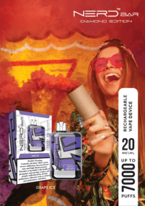 NERD BAR DIAMOND 7000 PUFFS DISPOSABLE IN UAE