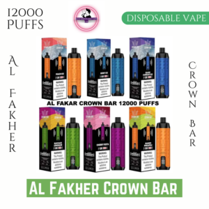 Al Fakher Crown Bar 12000 Puffs DLT in UAE