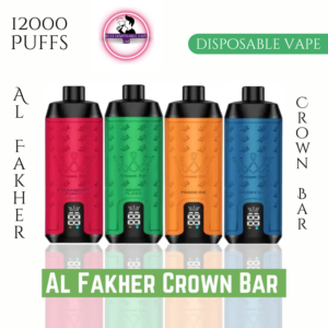 Al Fakher Crown Bar 12000 Puffs DLT in UAE