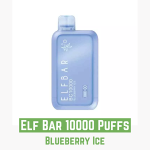 Elf Bar 10000 Puffs Disposable Vape Blueberry Ice