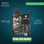 Pyne Pod Boost 8500 Puffs 5% Nicotine Rechargeable Vape in Dubai