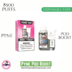 Pyne Pod Boost 8500 Puffs 5% Nicotine Rechargeable Vape in Dubai