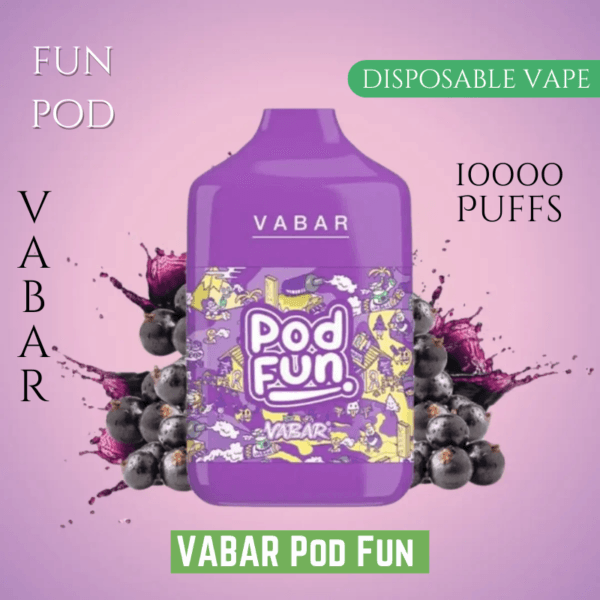 VABAR Pod Fun Disposable 10000 Puffs Rechargeable Vape