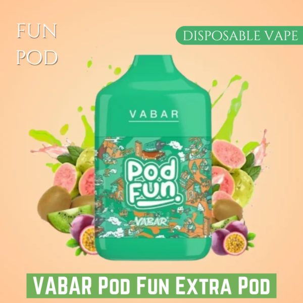 VABAR Pod Fun Extra Pod 2% & 5% 10000 puffs