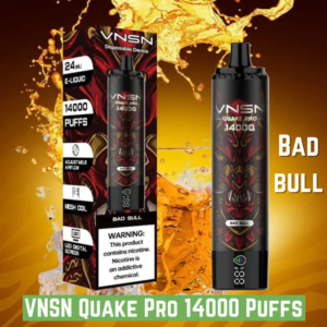 VNSN Quake Pro Disposable Vape Bad Bull