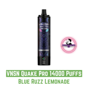 VNSN Quake Pro Disposable Vape Blue Ruzz Lemonade