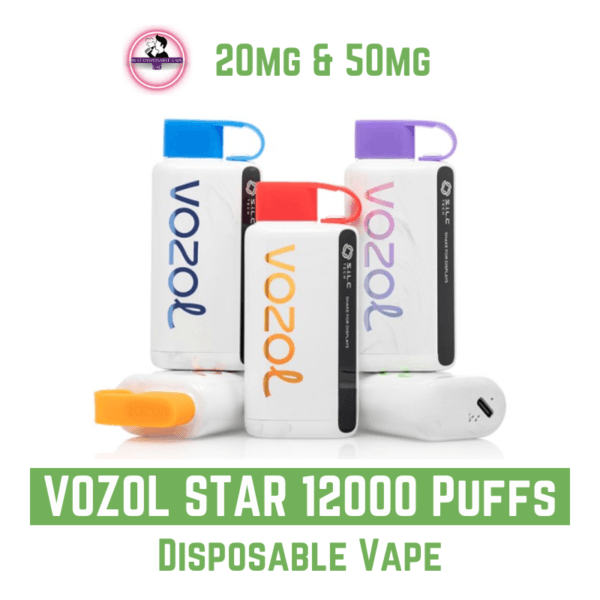 VOZOL STAR 12000 Puffs 20mg & 50mg Disposable Vape (2)