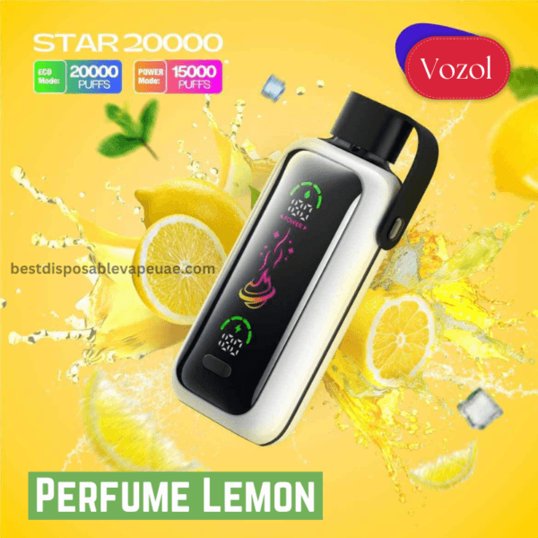 VOZOL Star 20000 Puffs 50mg Perfume Lemon