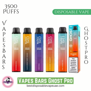 Vapes Bars Ghost Pro 3500 Puff Disposable in Dubai